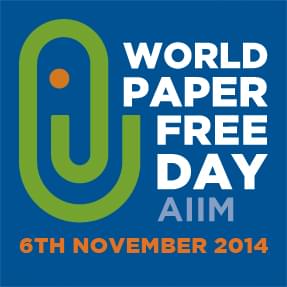 AIIM World Paper Free Day Badge